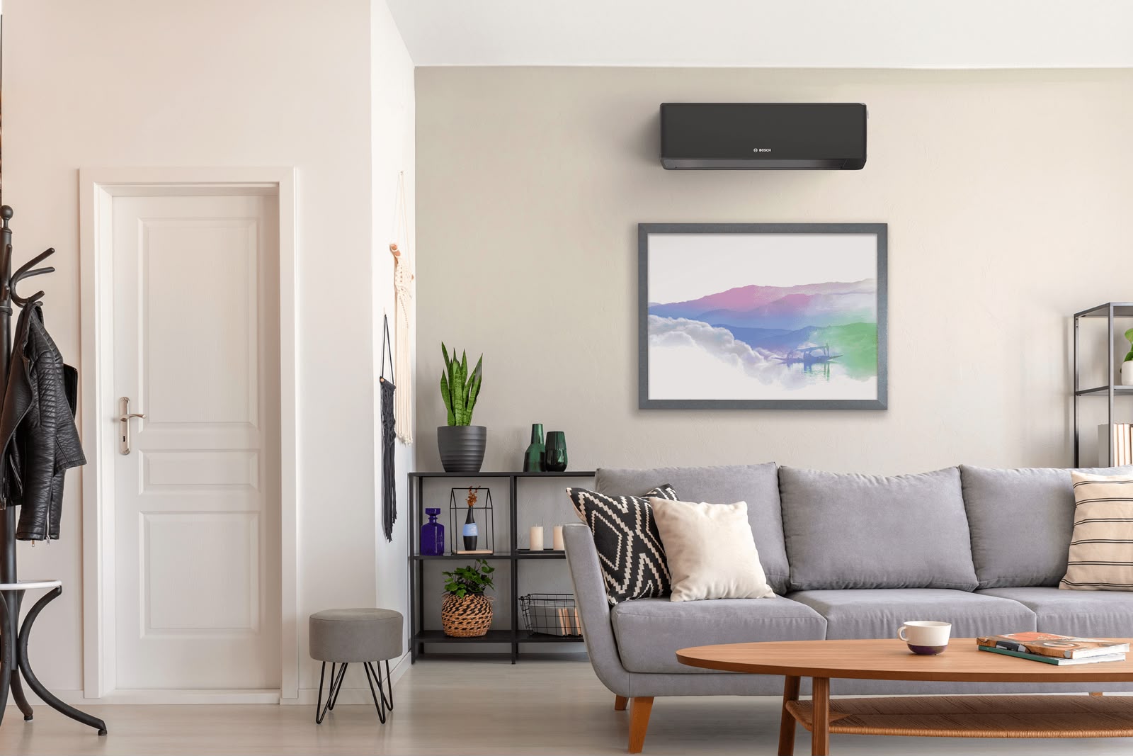 Climatisation réversible Daikin split mural installée par Futura Énergie Habitat